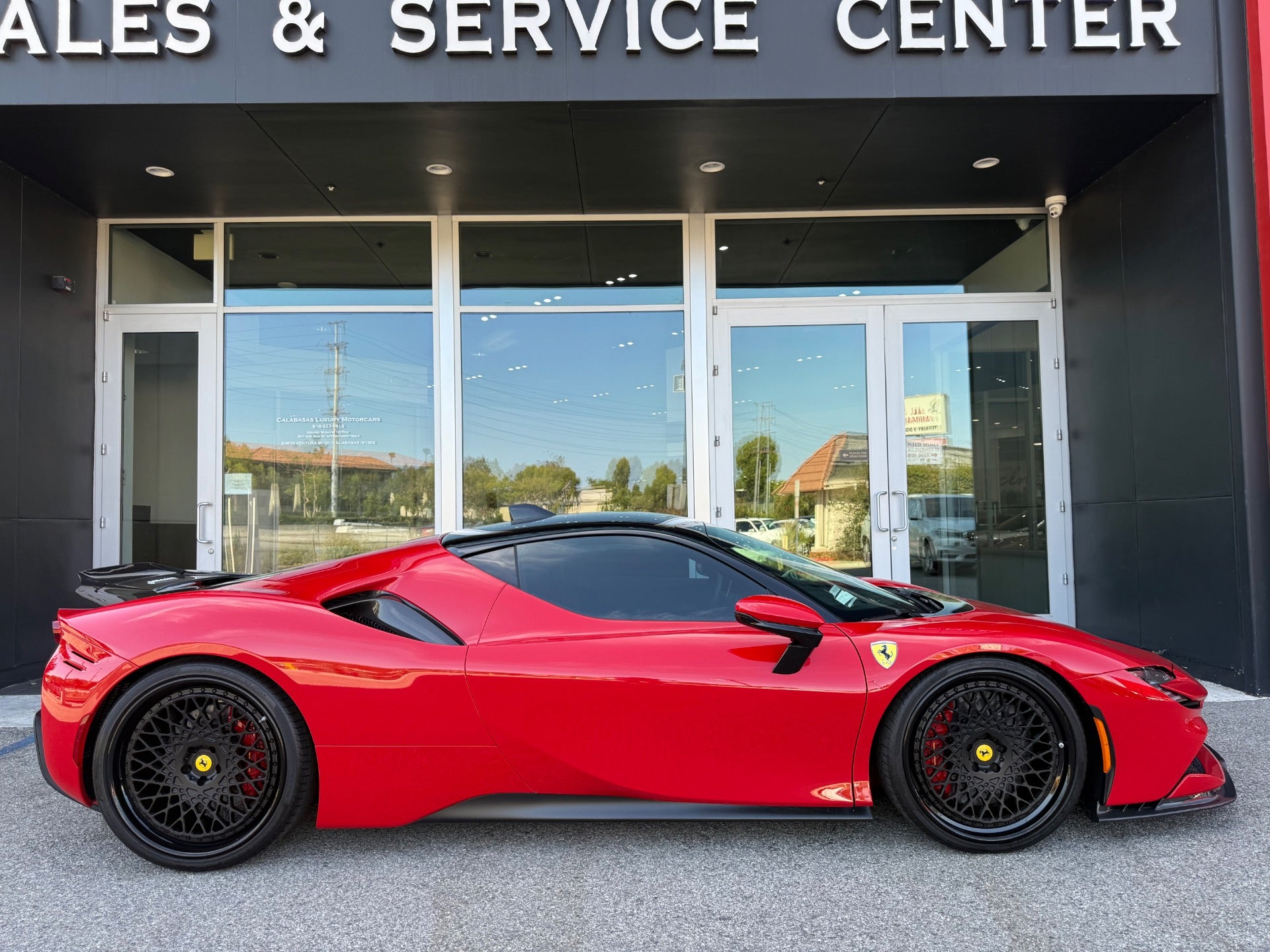 Back to Showroom  Save  Text to Phone Used 2021 Ferrari SF90 Stradale